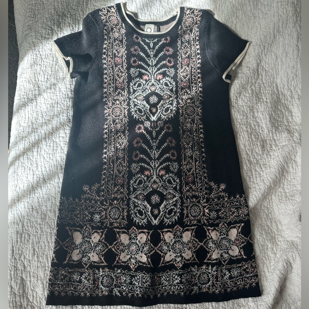 Anthropologie Akemi+Kin Kaleidoscope Sweater Dress